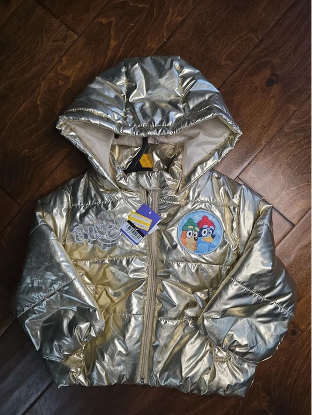 18m brand new bluey from disney puffer jacket item 202G2